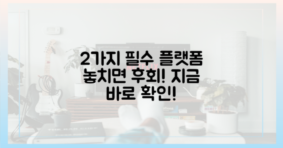 2가지 추천 플랫폼