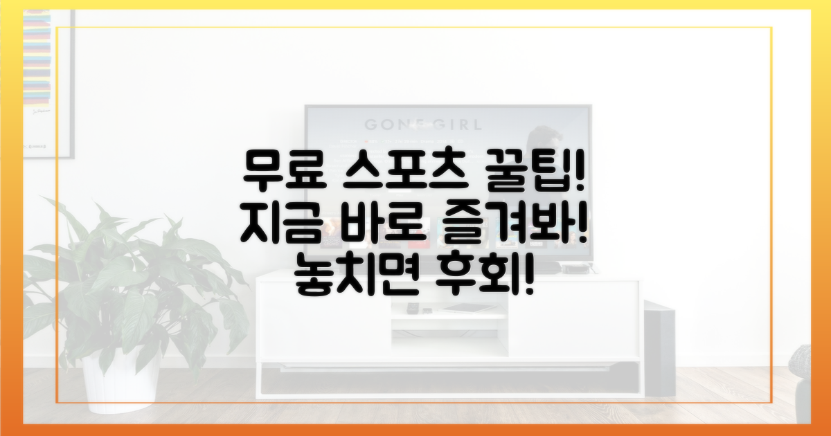 어떤 스포츠를 무료로 즐길 수 있나요?