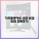 기후동행카드 혁신, 성공 비결과 미래 전망 마스터하기