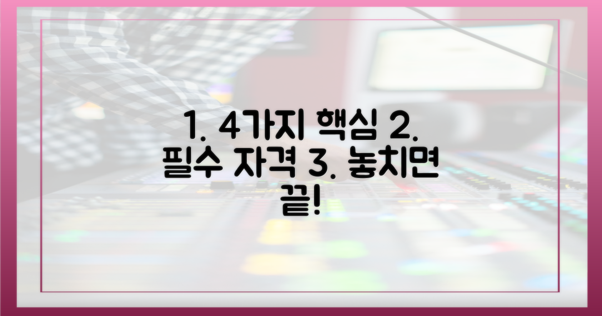 4가지 자격 요건