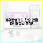환승이 안돼요? 기후동행카드 문제, 누구나 해결!