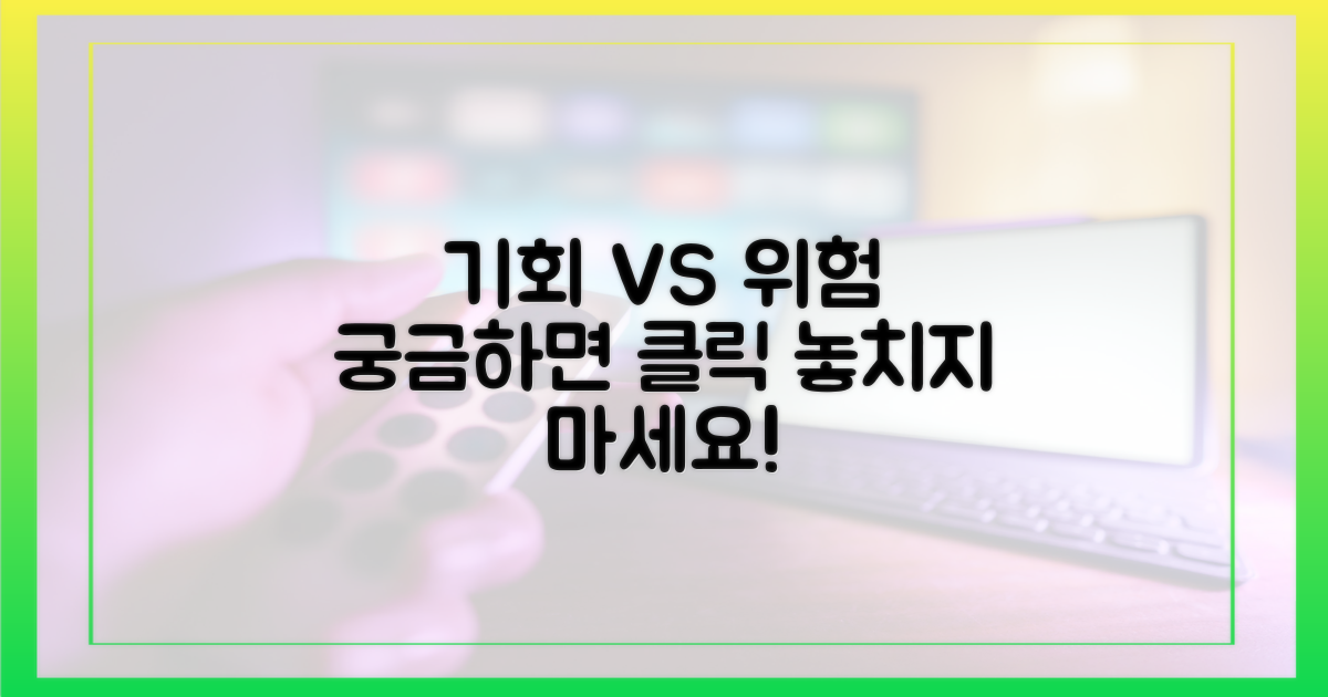 기회와 위험 요소