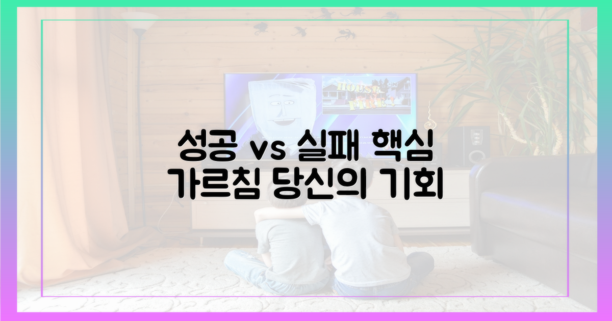 성공 사례, 실패 사례
