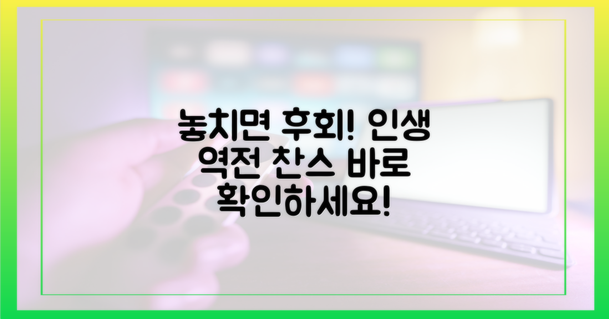 놓치지 마세요