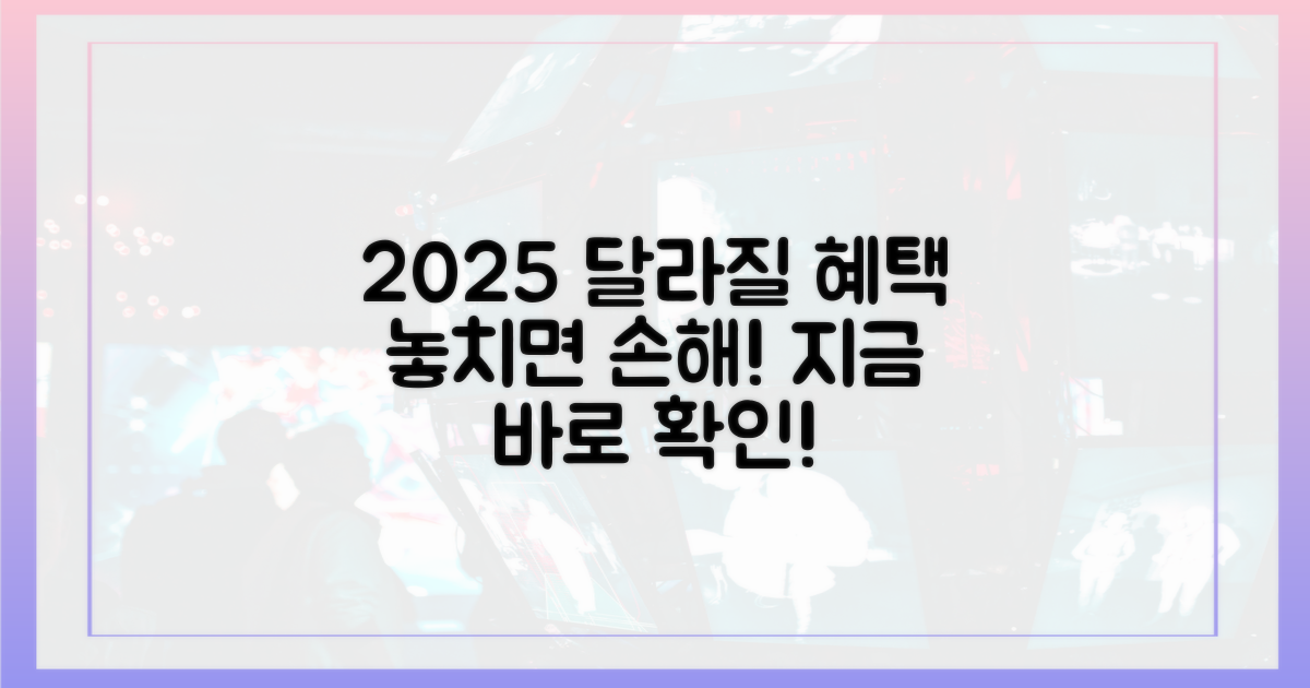 2025년 달라지는 혜택 3가지