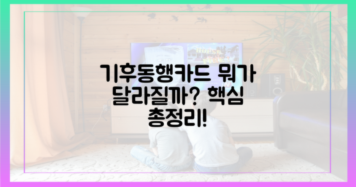 기후동행카드, 무엇이 달라지나?