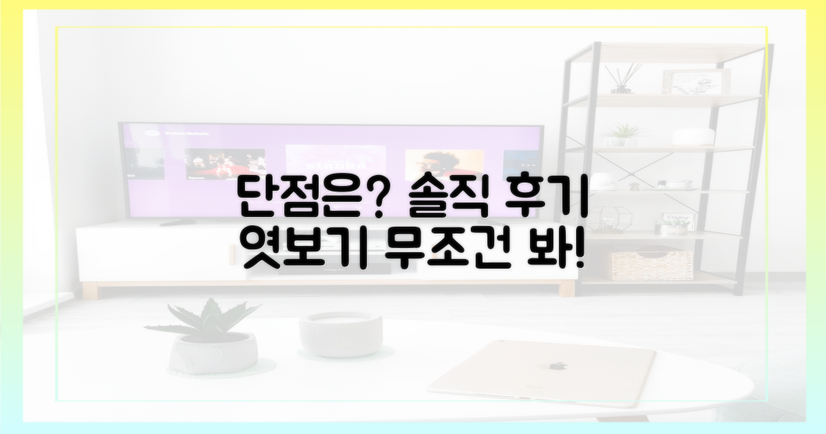 단점은 무엇? 솔직한 후기 엿보기