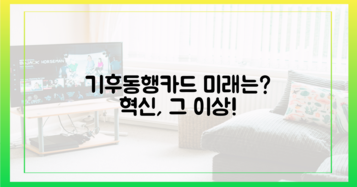 기후동행카드, 미래는?