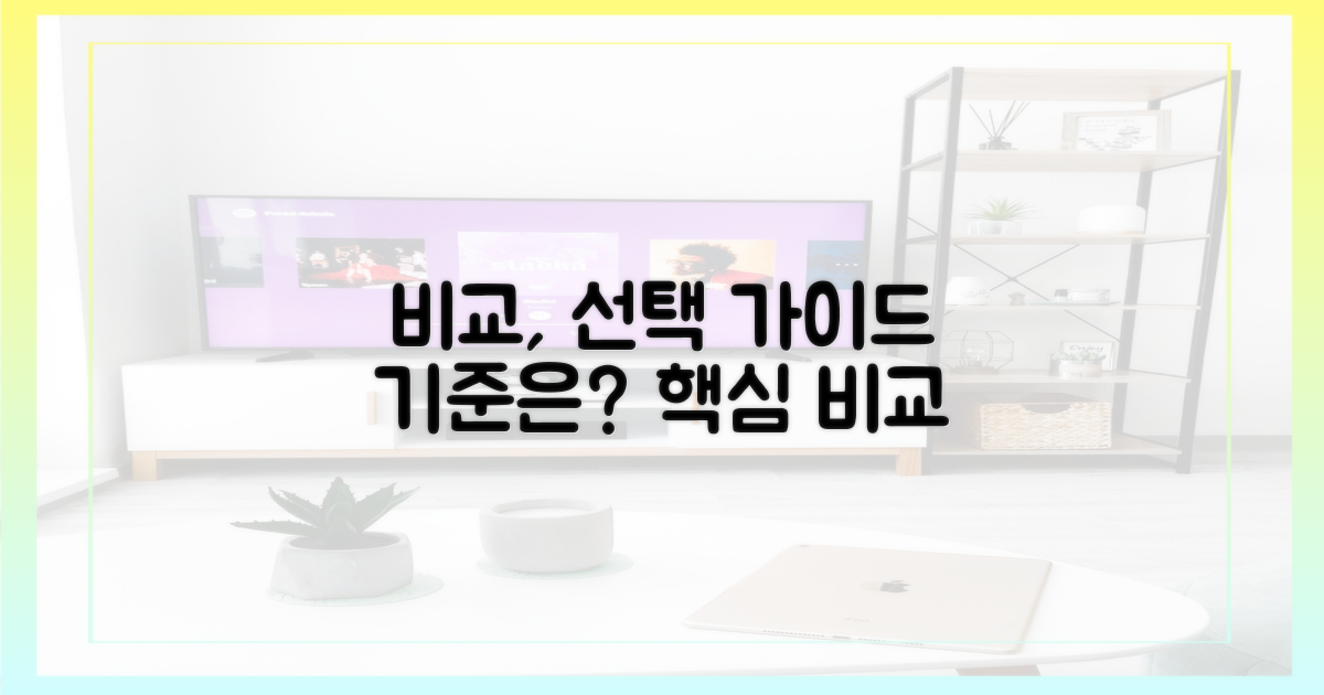 핵심 비교: 선택의 기준은?