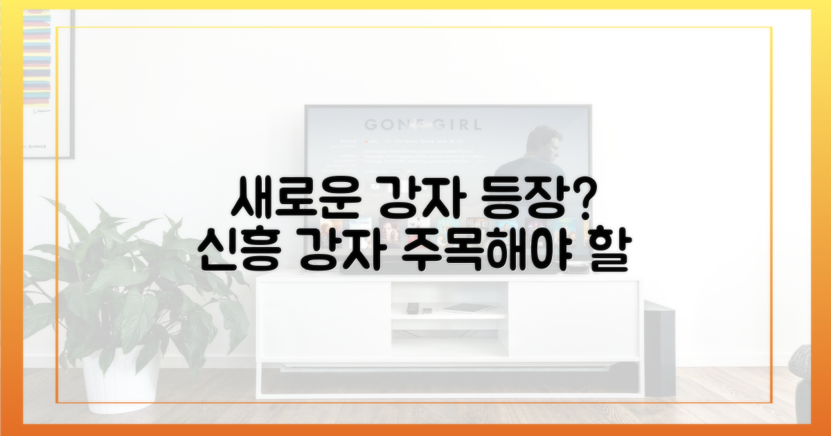 신흥 강자의 등장?