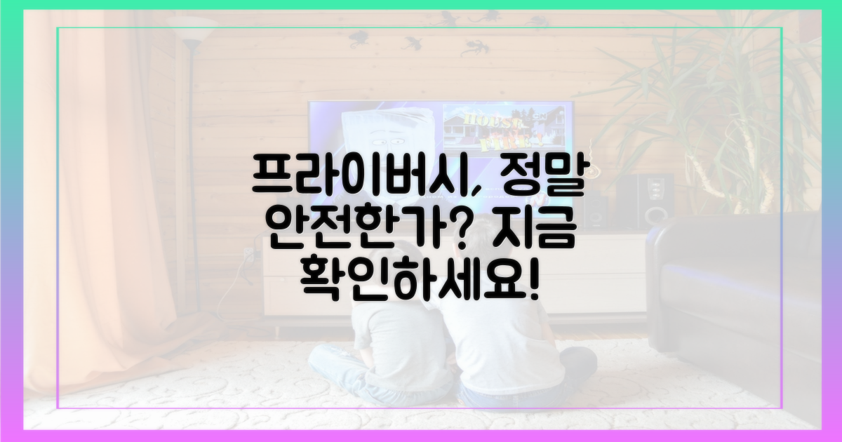 당신의 프라이버시는 안전한가?