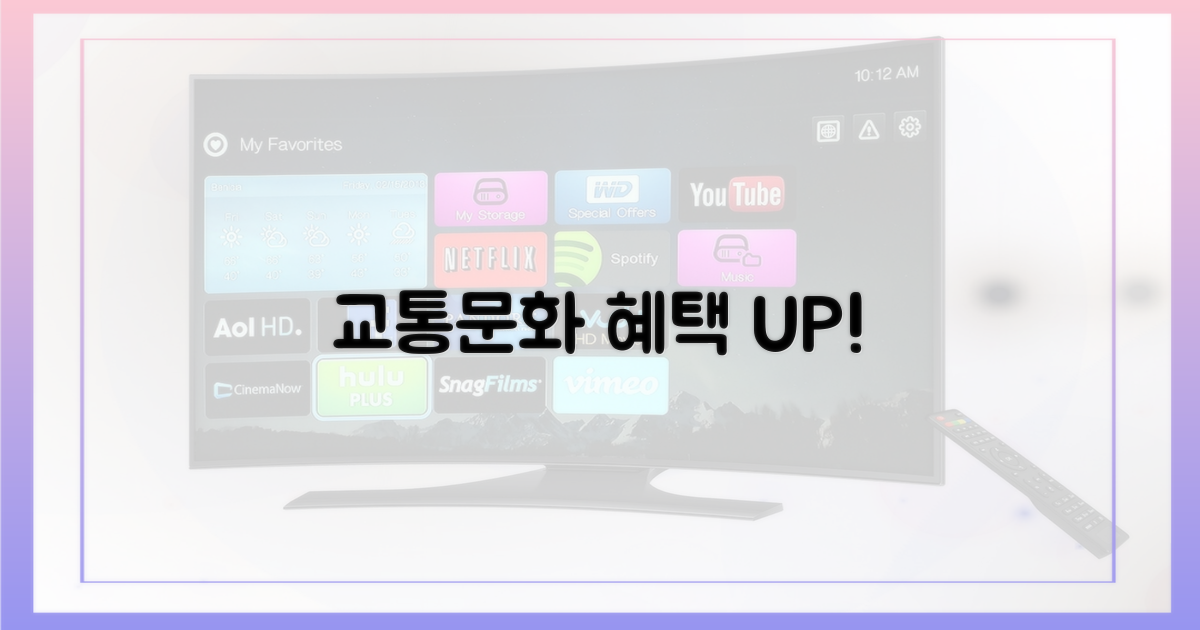 교통할인 넘어 문화혜택까지