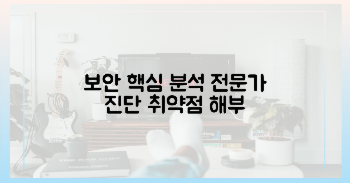 보안 전문가의 핵심 분석
