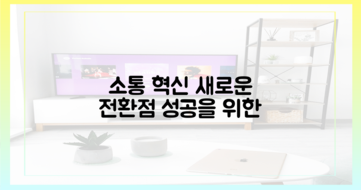 소통 방식, 새로운 전환점