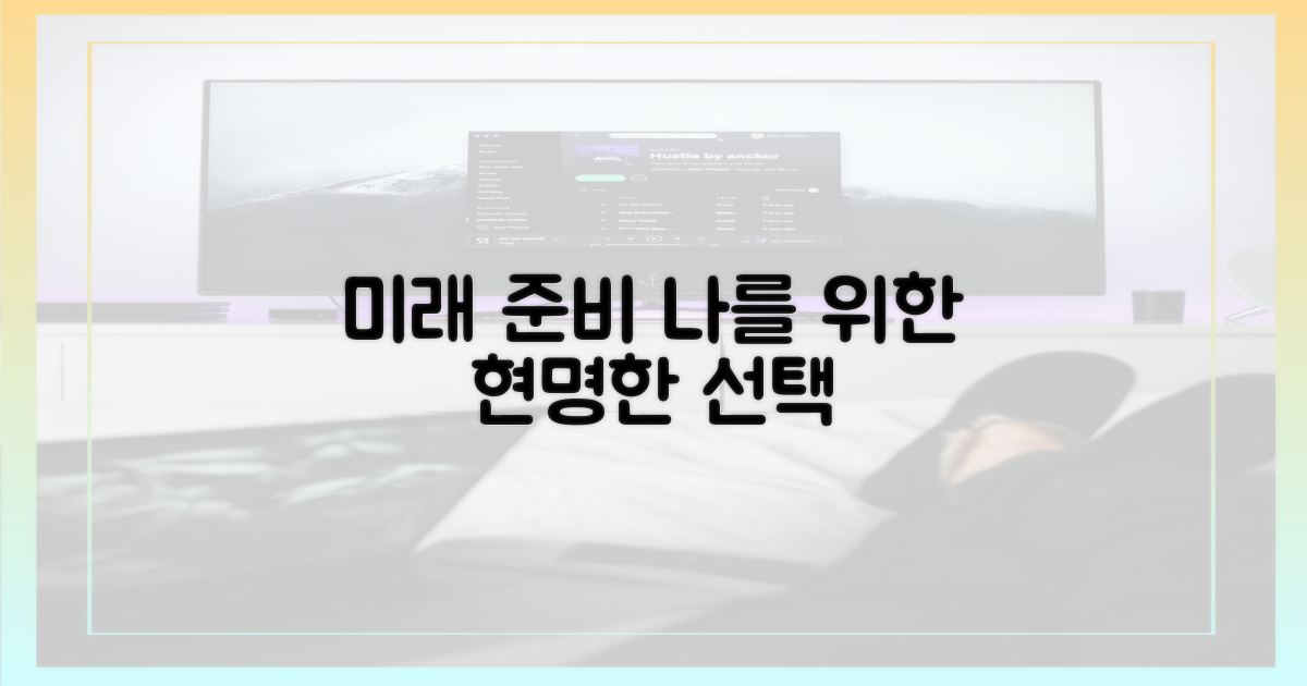 현명한 선택, 미래의 나를 위해