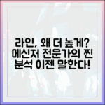 이제는 말할 수 있다: 메신저 전문가가 라인을 더 높게 평가하는 이유