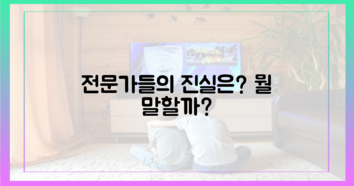 전문가들은 무엇이라 할까?