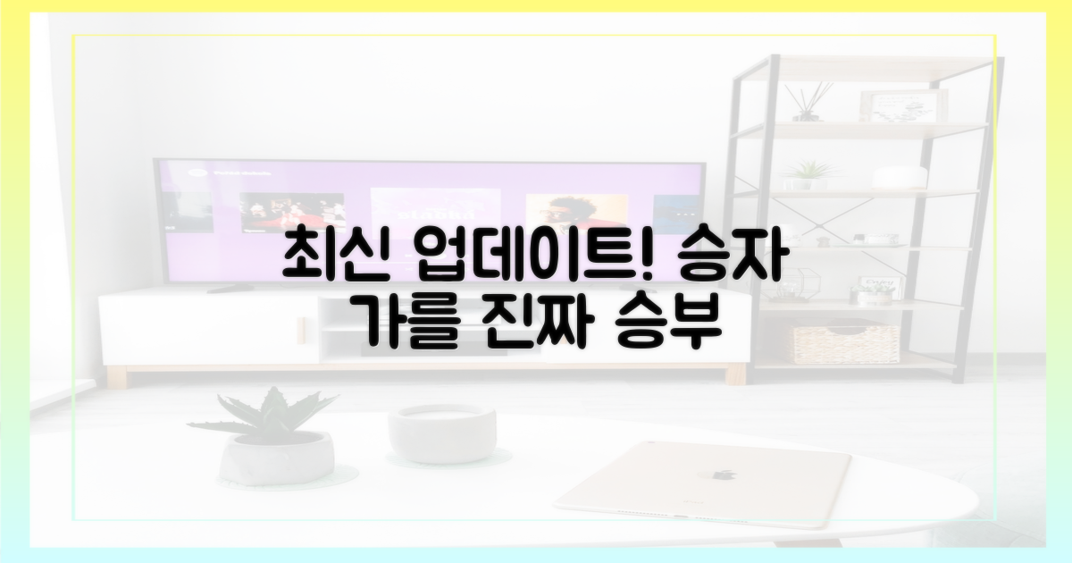 최신 업데이트, 승자 가른다