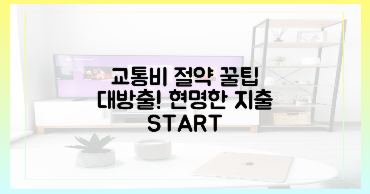 현명한 교통비 지출을 시작하세요