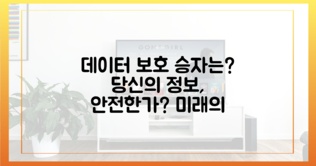 데이터 보호, 누가 앞설까?
