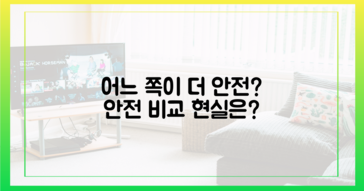 어느 쪽이 더 안전할까?