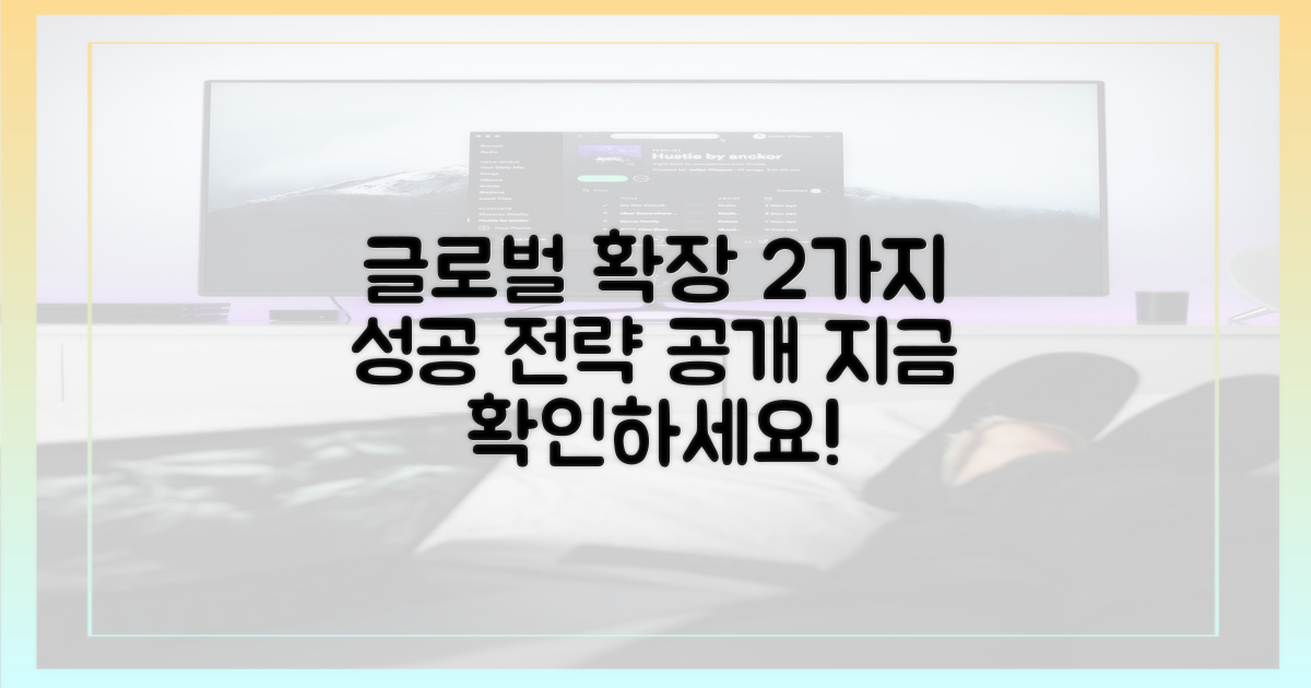 2가지 글로벌 확장