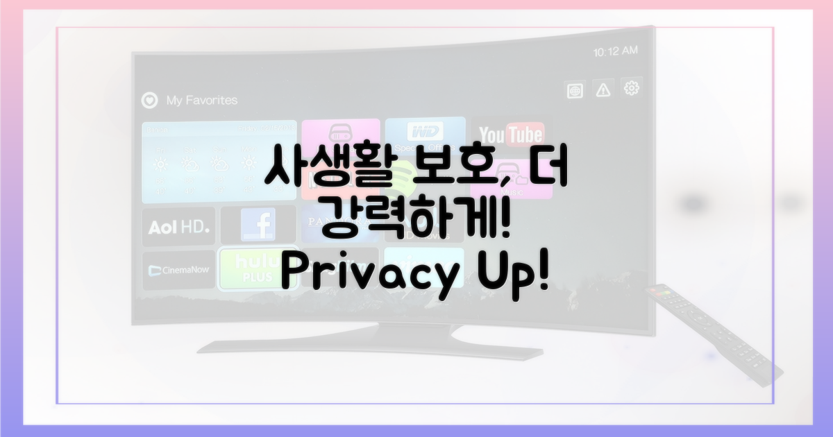 사생활 보호, 더 강력하게