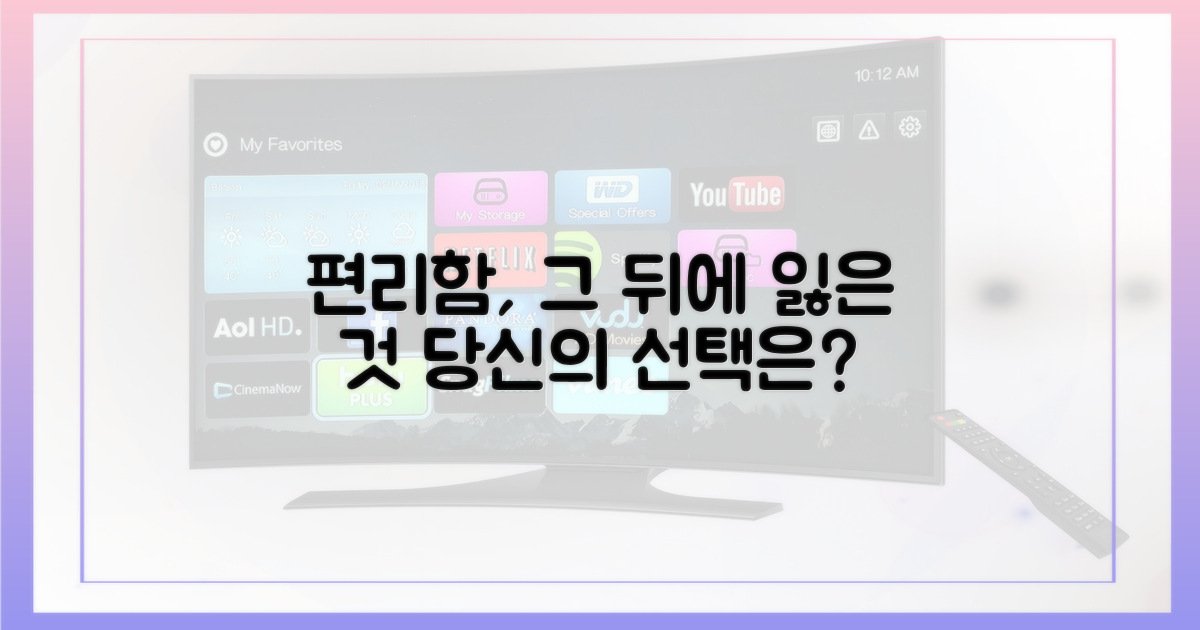 편리함 속에 잃은 것들