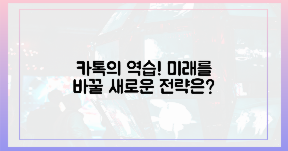 미래 예측, 카카오톡의 반격은?
