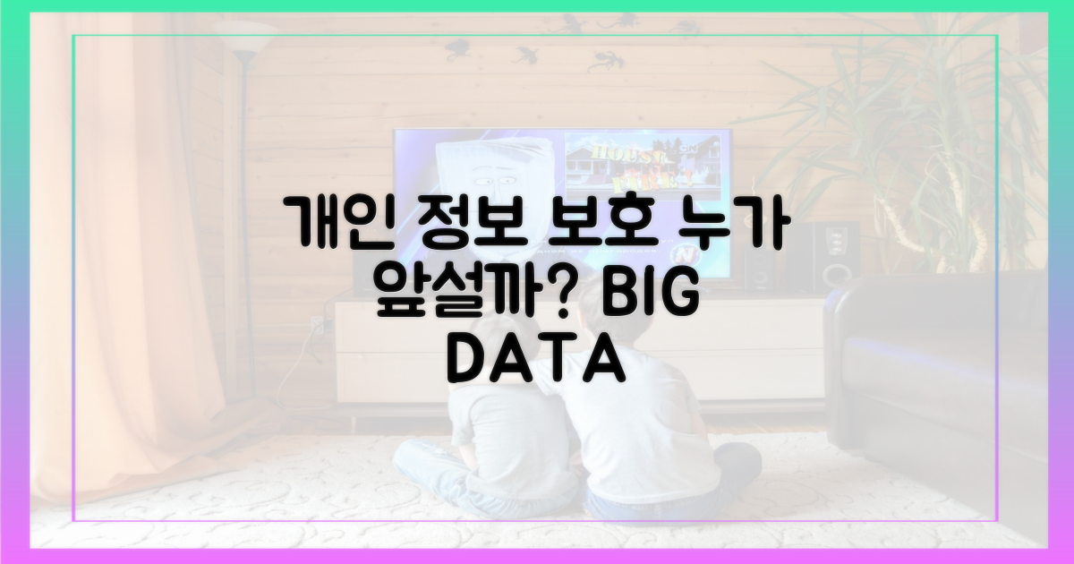 개인 정보 보호, 누가 더 앞설까?