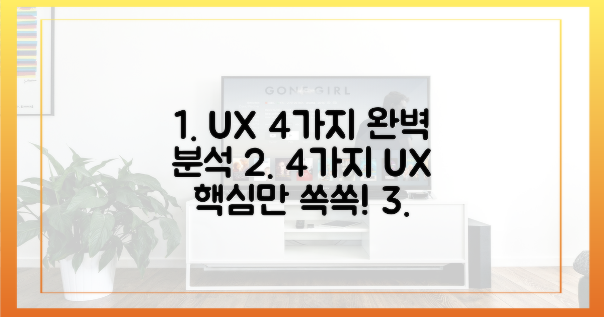 4가지 사용자 경험