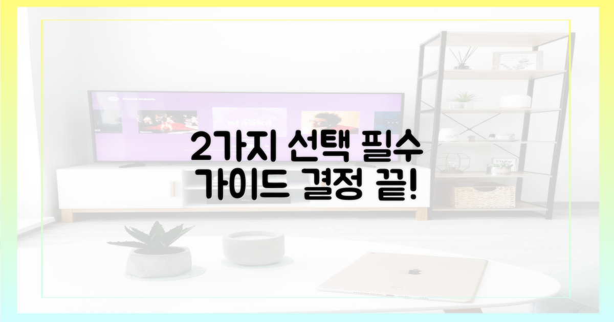 2가지 선택 가이드