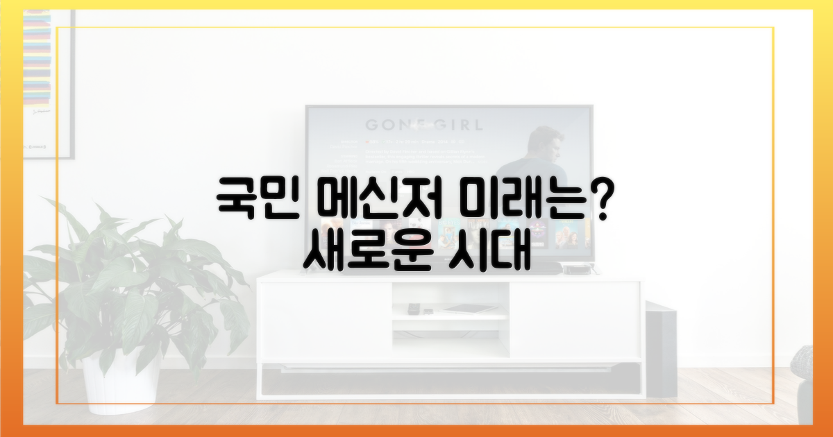 국민 메신저의 미래는?
