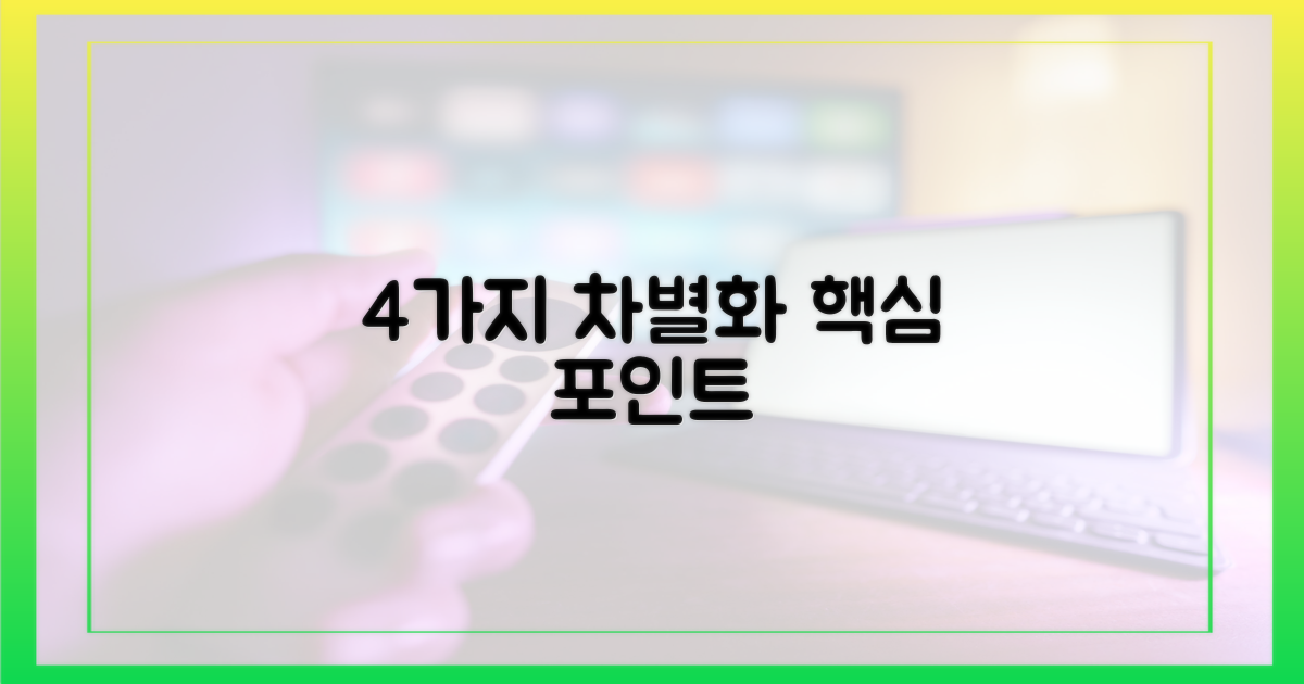 4가지 차별화 지점