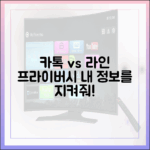 카카오톡 vs 라인, 당신의 프라이버시를 지켜줄 메신저는?