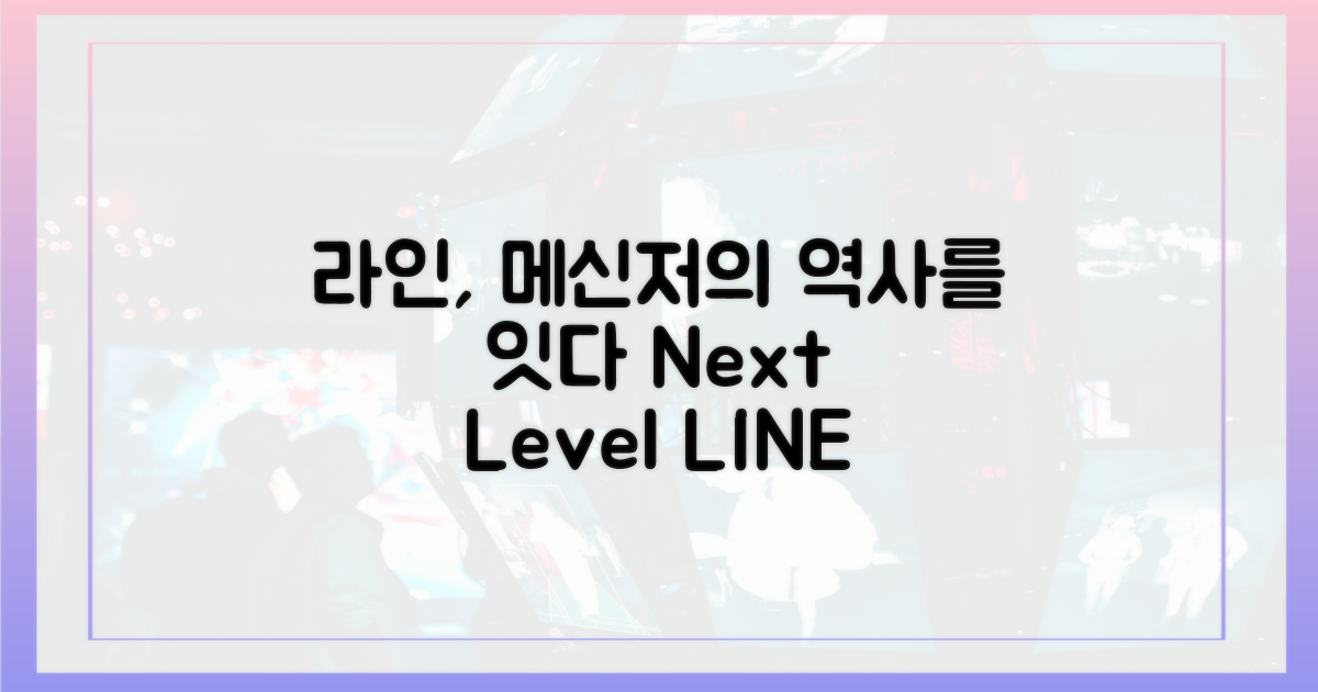 메신저의 진화, 라인의 길