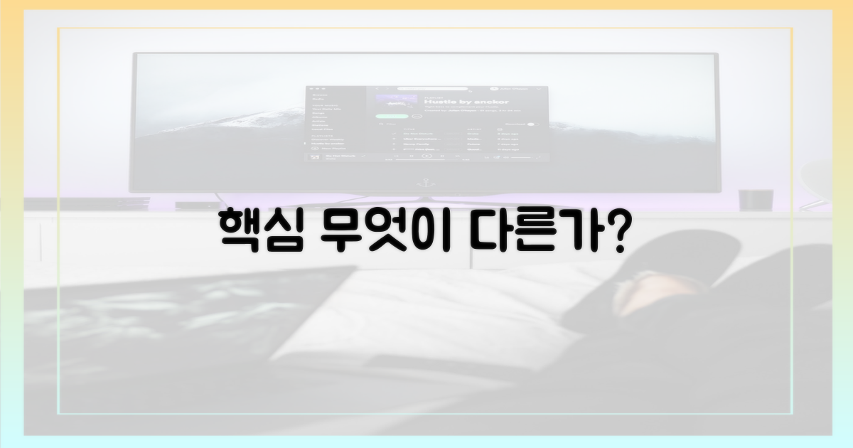 핵심 기능, 무엇이 다른가?