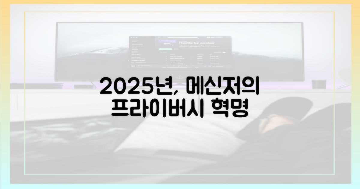 2025년, 프라이버시가 메신저를 바꿀까?