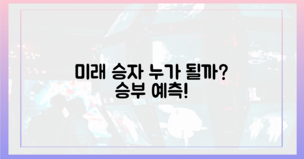 미래 전망, 승자는 누구일까?