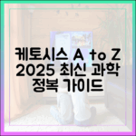 케토시스 진입의 모든 것: 2025년 업데이트된 과학적 원리 분석