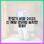 2025년 최신판: 환절기 비염 예방과 관리의 새로운 접근법