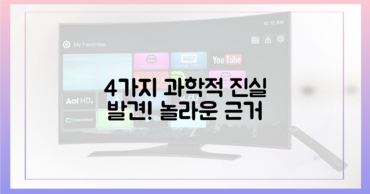 4가지 과학적 근거