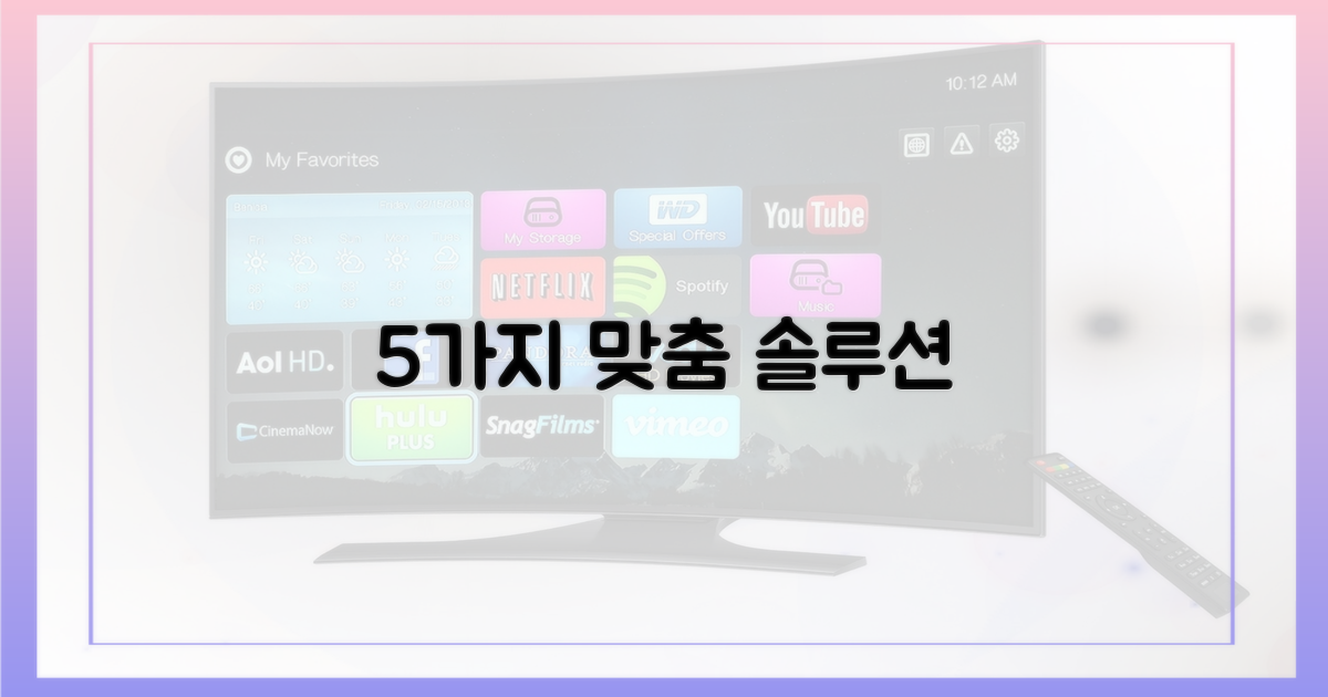 5가지 맞춤형 접근법