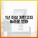 저탄고지 장기적 효과: 1년 이상 유지한 사람들의 실제 변화