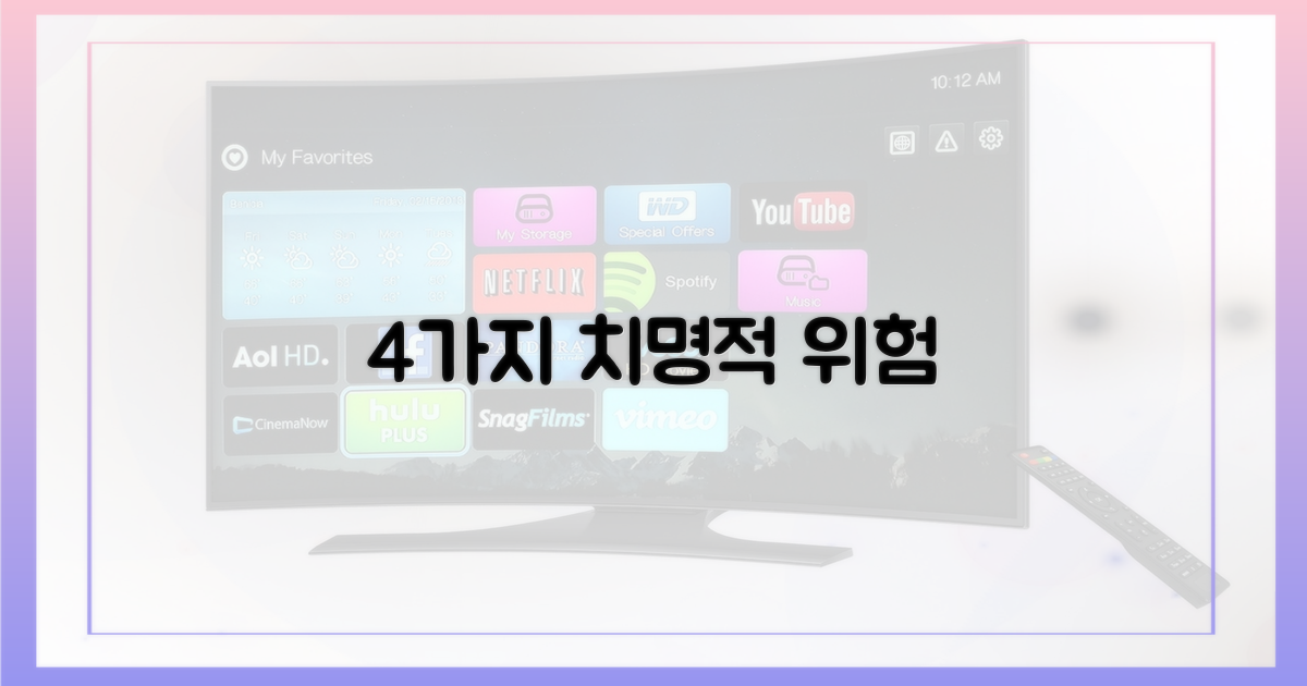 4가지 위험 요인