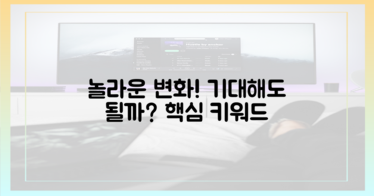 놀라운 변화, 기대해도 될까?