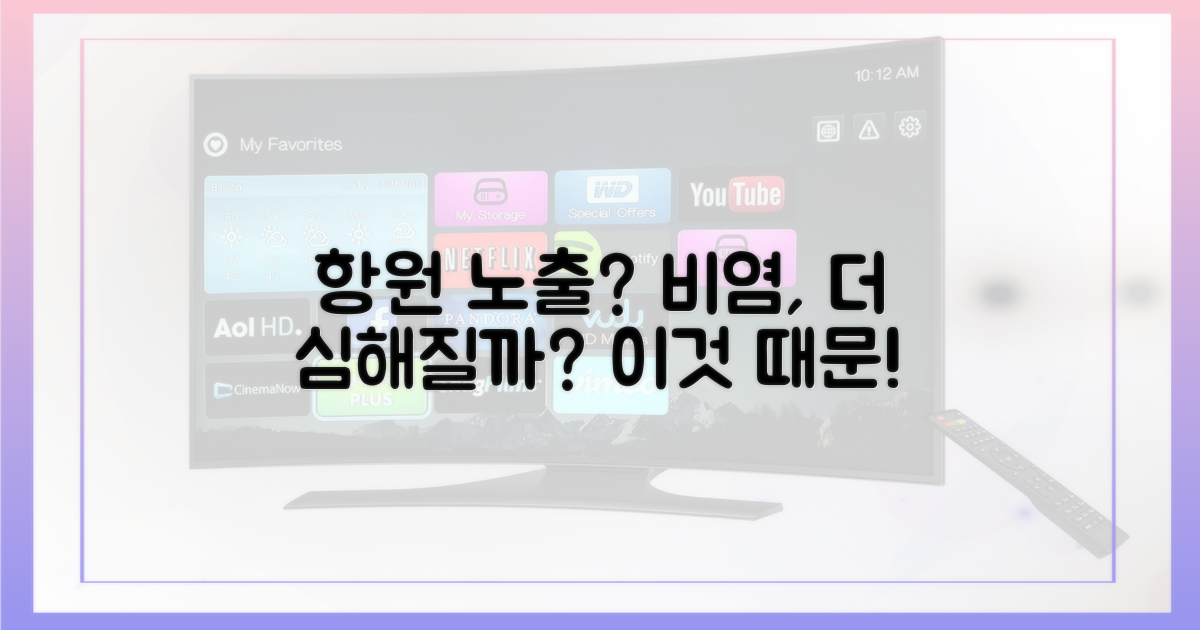 항원 노출, 비염 악화시키나?