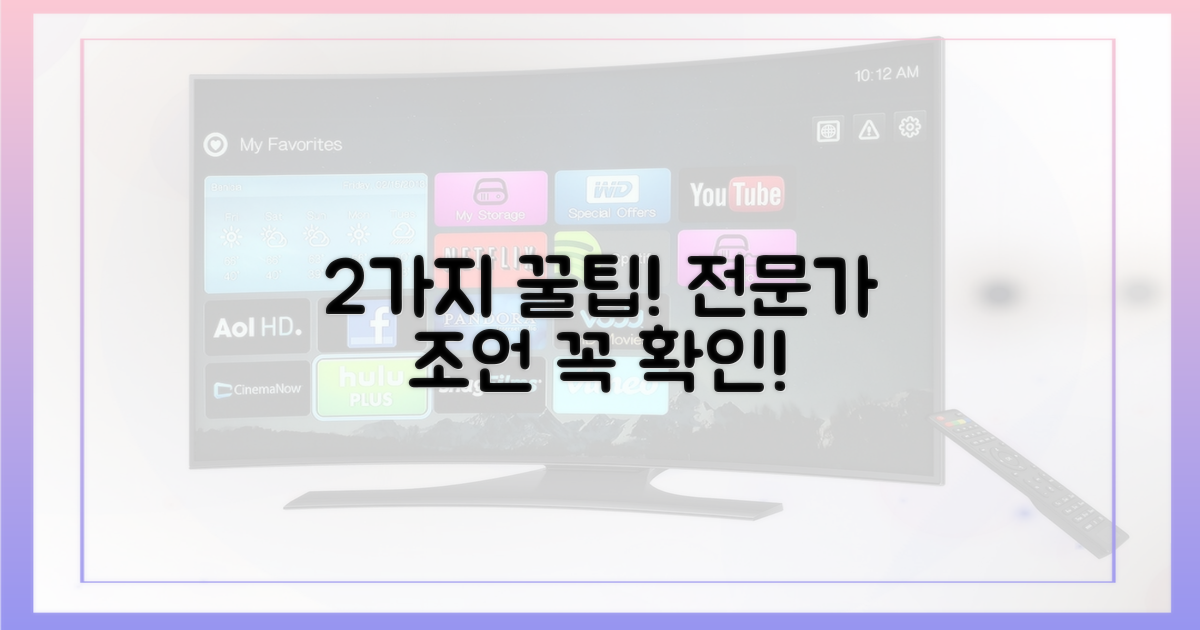 2가지 전문가 조언