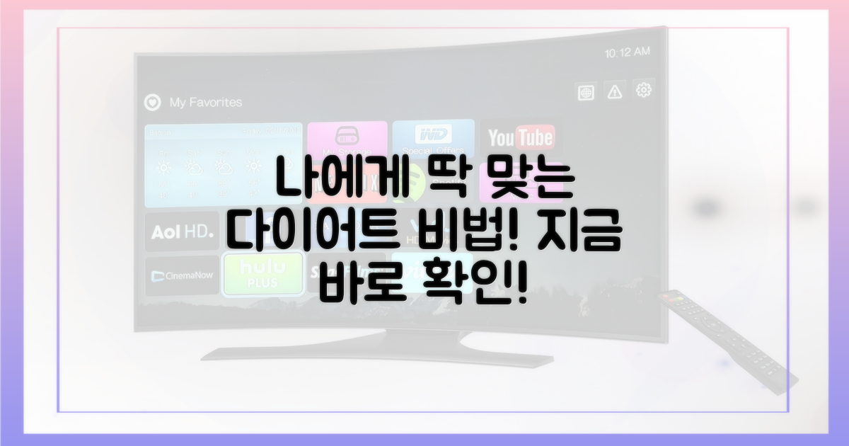 나에게 맞는 다이어트 법은?