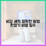 환절기 비염 환자가 반드시 알아야 할 비강 세척의 올바른 방법